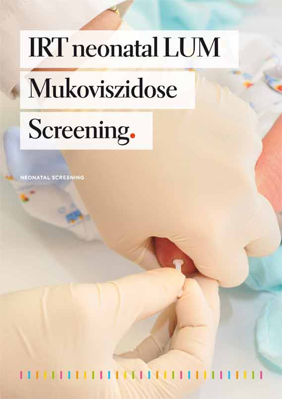 Flyer IRT neonatal LUM Mukowiszidose Screening ELISA