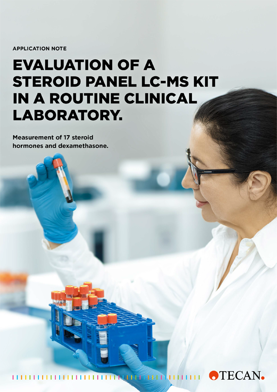 Application Note: Evaluation of a comprehensive Steroid Panel LC-MS Kit