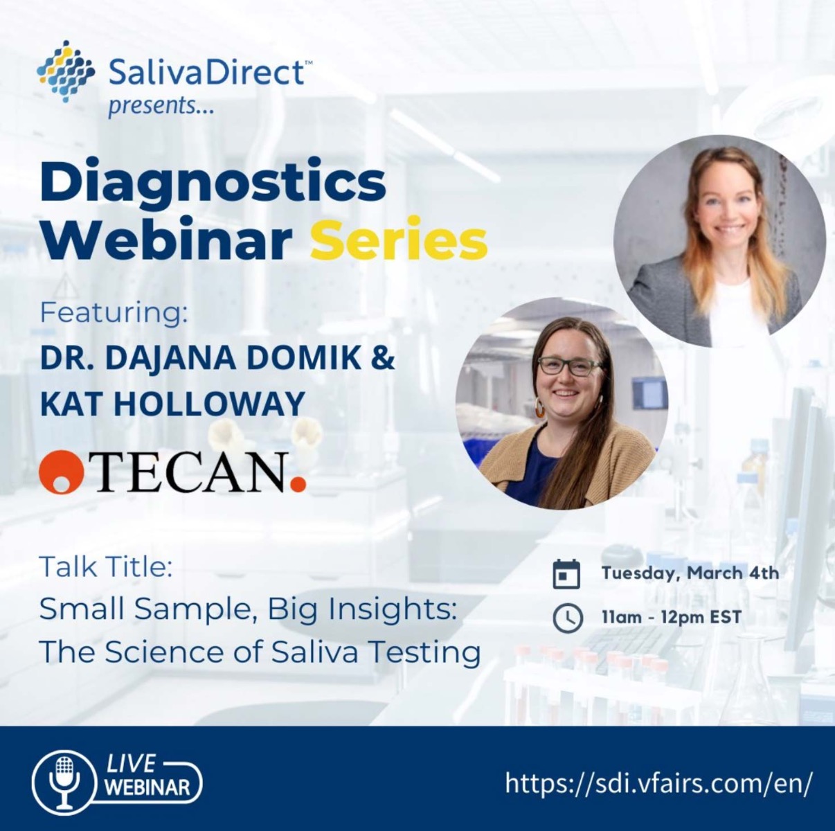 Webinar: The Science of Saliva Testing.